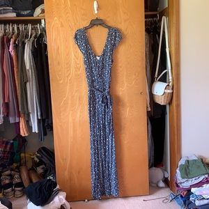 Navy American Eagle Jumpsuit